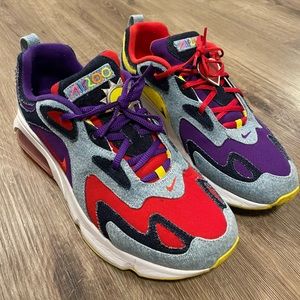 Nike Air Max 200SP Multicolour (University Red/Voltage Purple) Size 10.5. In box